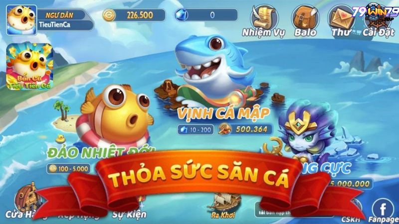 Các thông tin chi tiết về bắn Cá Tiểu Liên Win79